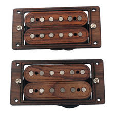 Premium Wood Guitar Pickups Humbucker Double Coil Pickup Set 2024 - buy cheap