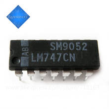 5 unids/lote LM747CN LM747 DIP-14, en Stock 2024 - compra barato