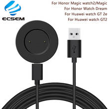 Charging cradle replacement for Huawei watch GT2 charger adapter for Honor GS PRO/magic watch2 power supply adapter 1M black 2024 - buy cheap