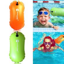 Swimming Buoy Safety Float Air Dry Bag Swim Buoy Open Water Safety Swimming Buoy for Open Water Swimmers and Triathletes 2024 - buy cheap