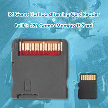 R4 Video Games Memory Card Download By Self 3DS Game Flashcard Adapter Support for Nintend NDS MD GB GBC FC PCE 220 Game TF card 2024 - buy cheap