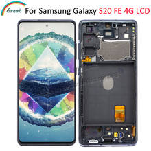 AMOLED For Samsung Galaxy S20 FE 4G LCD G781B Display with Frame Touch Panel Screen Digitizer For Samsung S20 Lite G780F LCD 2024 - buy cheap