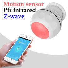 Z-wave mais pir sensor de movimento + sensor de temperatura app controle remoto inteligente infravermelho detector de corpo humano zwave gateway necessário 2024 - compre barato