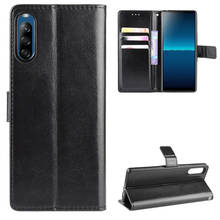 For Sony Xperia L4 Case Luxury Flip PU Leather Wallet Lanyard Stand Shockproof Case For Sony L4 L 4 SonyL4 Phone Bags 2024 - buy cheap