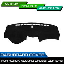 Car Dashboard Mat Anti-dirty Non-slip for Honda Accord Crosstour 2010 2011 2012 2013 Dash Cover Mat UV Protection Shade Sticker 2024 - buy cheap