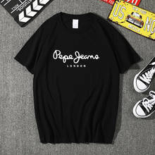 Новая летняя хлопковая забавная футболка с коротким рукавом, Мужская модная футболка Harajuku, брендовая Футболка с принтом, мужские топы, Мужская футболка размера плюс 2024 - купить недорого