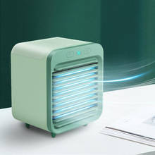 Mini ventilador de aire acondicionado, Enfriador de aire Personal USB, hogar, oficina, habitación, ventilador de escritorio, Mini purificador de aire, humidificador, ventilador de nebulización de refrigeración 2024 - compra barato