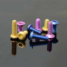 GR2 TA2 Titanium M3 6mm 8mm 10mm Button Head / Countersuck Flat Head Screw Bolts Hex Socket For Model Aircraft Car DIY 2024 - buy cheap