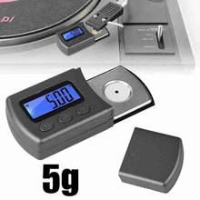 Medidor de presión de aguja de vinilo Phono, aguja Stylus, tocadiscos, medición de precisión Especial de presión de aguja 5g/0,01g, Escala de joyería 2024 - compra barato