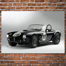 Classic cobra hot Rod racing Rally Shelby muscle Car Posters and Prints Canvas Wall Art DIY Framed Painting For Room Decor 2024 - buy cheap