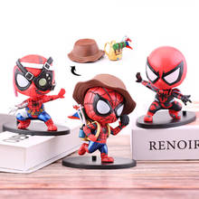 Figuras de acción de superhéroes de Los Vengadores, figuras de acción de Spider Man, Traveler, juguete de postura, decoraciones de Anime, modelo de colección, regalo para niños 2024 - compra barato