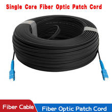 Fiber Optic Drop Cable SC UPC to SC UPC Single Mode Simplex 2.0mm Outdoor Fiber Optic Patch Cord Optical Patch Cable 2024 - buy cheap