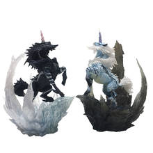 Monster Hunter de Japón, modelo de juego mundial, figuras de acción de dragón, modelo de unicornio Kirin, monstruo coleccionable, regalo de Navidad 2024 - compra barato