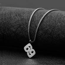 Men Hip Hop Stainless Steel 69 Saw Number Rapper Pendant Necklaces Women DJ Punk Silver Color Charm Chain Choker Jewelry Gift 2024 - buy cheap