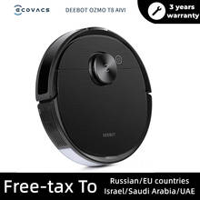 2020 New Ecovacs Deebot T8 Vacuum Robot Cleaner With Multi Floor Mopping Cleaning Robot original, dust box, multifunctional combined brush, Mopping & sweeping & suction type 2024 - buy cheap