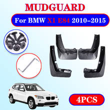 4 PCS For BMW X1 E84 2010~2015 Front Rear Car Fender Mud Guard Flaps Splash Flap Mudguards Accessories 2011 2012 2013 2014 2024 - buy cheap