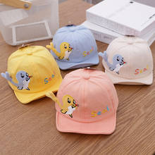 Cartoon Seal Baby Hat Embroidery Baby Girls Boys Baseball Cap Summer Outdoor Soft Infant Toddler Sun Visor Caps 2024 - buy cheap
