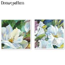My love flowers cross stitch kits package 18ct 14ct 11ct cloth silk cotton thread embroidery DIY handmade needlework 2024 - buy cheap