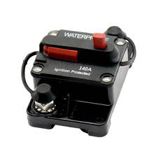 Black Fuse Holder Modified Switch Circuit Breaker Manual Reset 12V-24V 140A 2024 - buy cheap
