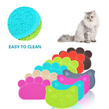 Cute Cat Litter Mat Waterproof Non-Slip Cat Litter Pad Durable Washable Cat Trapping Pads Pet Litter Box Pets Cleaning Product 2024 - buy cheap