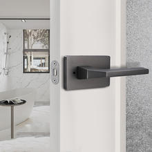 Zinc Alloy bathroom door handle without Key Solid Single tongue wooden door lock home bedroom hotel Gate Hardware Accessories 2024 - buy cheap