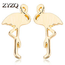 ZYZQ Romantic Hot Selling Creative Animal Stud Earrings For Women Rose Gold Color Available Silver Plated Wholesale Lots&Bulk 2024 - buy cheap