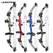 Junxing Archery 35-55 Lbs Compound Bow And Arrow Set, 310FPS, 70% Labor Saving Rate, Shooting Hunting Accessories 2024 - buy cheap