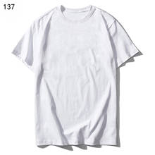 100% хлопок индивидуальные футболки для женщин/мужчин DIY ваш как фото или логотип печать белая футболка на заказ футболка 137 2024 - купить недорого