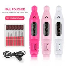 Juego de taladro eléctrico profesional para uñas, máquina de manicura, pluma para manicura y pedicura, herramientas para Nail Art, 1Set 2024 - compra barato