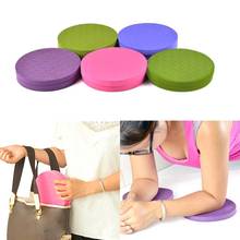 2Pcs Portable Round Elbow Knee Pad Non-Slip Yoga Support Mat Fitness Plank Gym TPE Disc Balance Protective Cushion 2024 - buy cheap
