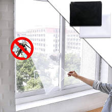 Pantalla de ventana adhesiva DIY, cortina antimosquitos, mosquitera, pantalla de insectos para el hogar, cocina, ventanas interiores, puertas 2024 - compra barato