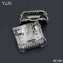 Yuxi conector de porta de carregamento usb para samsung galaxy, conector de entrada para samsung galaxy tab 3 7.0 t211 t210 t230 t231 t235 i9200 tab 3 p5210 p5200 2024 - compre barato