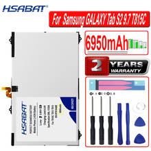 HSABAT-batería EB-BT810ABE /ABA de 6950mAh para Samsung GALAXY Tab S2 9,7, T815C, SM-T815, T815, SM-T810, S2, T813, T819C 2024 - compra barato