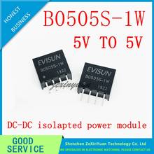 10PCS-100PCS  B0505S-1W B0505S DC-DC SIP4 5V TO 5V 1W DC-DC isolapted power module 2024 - buy cheap