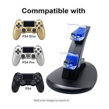 Dual USB Charger Dock for PS4 Gamepad Controller Wireless Joystick DC5V Charging Stand Station Cradle Game Consol Accessories 2024 - buy cheap