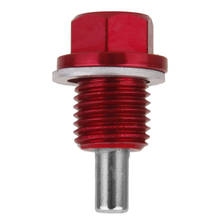 M14X1.5mm Magnetic Oil Drain Plug For Toyota For Mitsubishi Red 2024 - buy cheap
