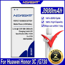 HB4742A0RBC HB4742A0RBW HSABAT 3900mAh Bateria Para Huawei Honra Bateria 3C G730 G740 H30-T00 H30-T10 H30-U10 H30 Telefone 2024 - compre barato