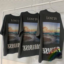 Reflective Askyurself T Shirt Men Women 1:1 High Quality Lost In Paradise Vintage Top Tee Oversize Askyurself T-Shirt 2024 - buy cheap