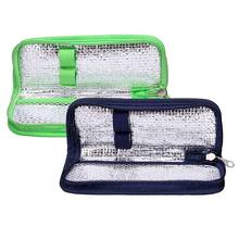 Portable Insulin Cooler Bag Diabetic Insulin Travel Case Cooler Pill Box Aluminum Foil Ice Bag 2024 - buy cheap