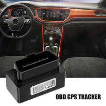 Rastreador GPS OBD para coche, localizador en tiempo Real con alarma SOS, geo-valla, OBD, OBD2 2024 - compra barato