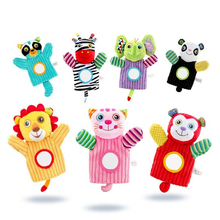 22cm Animal Hand Puppet Cartoon Plush Toys Baby Educational Animal Hand Puppets Pretend Telling Story Doll Toy for Children Kid 2024 - buy cheap