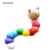 Brinquedos de madeira-cata colorida, brinquedos educativos, exercício, seu bebê, dedo flexível 2024 - compre barato