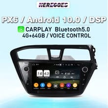 Carplay PX6 9" DSP Android 11.0 Car DVD Player Autoradio For Hyundai I20 2014-2017 Navigation GPS 4G LTE Multimedia Stereo Radio 2024 - buy cheap