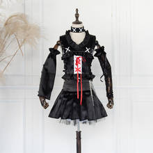 Аниме DEATH NOTE Misa Amane косплей костюм черный Лолита платье Хэллоуин костюмы для рождественской вечеринки для женщин 2024 - купить недорого