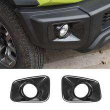 For Suzuki Jimny 2019+ Car Front Fog Light Lamp Decoration Cover Trim Styling New Exterior Auto Moldings 2024 - buy cheap