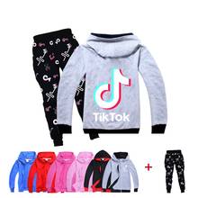 2021 Spring Children Clothing Boys Girls Clothes Suit Baby Solid Zipper Jacket Pants 2Pcs/Sets Fashion Toddler Kids Tracksuits 2024 - buy cheap