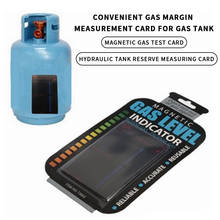 Indicador de nível do tanque de gás glp indicador de nível de medição de temperatura de garrafa de calibre magnético 2024 - compre barato