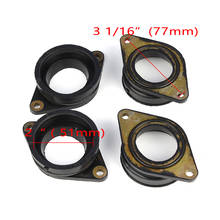 4x Motorcycle Carb Carburetor Intake Interface Adapter Manifold Rubber Boot Set For Honda CBR1000RR CBR 1000 RR 2004 2005 2024 - buy cheap