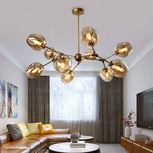 Nordic светодиодный минимализм люстры для украшения дома столовая повесить лампы Ресторан Гостиная люстры лампы 2024 - купить недорого