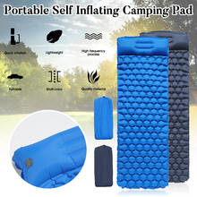 Self Inflating Camping Sleeping Pad Outdoor Camping Mat Ultralight with Pillow for Traveling Hiking 2024 - buy cheap